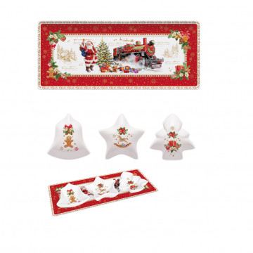 Christmas Memories Porselen çərəz dəsti