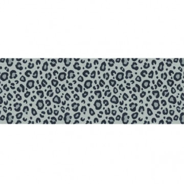 Leopard printli kilim 65x180 sm