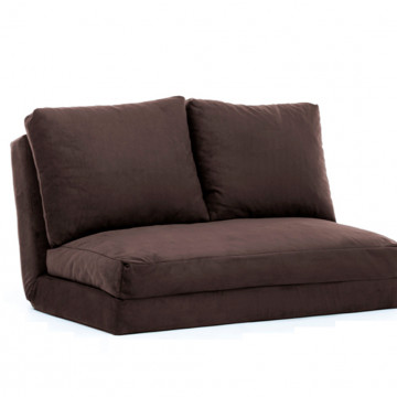 Раскладной коричневый диван Taida