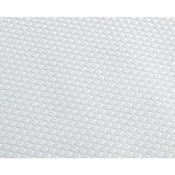 Белый противоскользящий коврик 150 x50 см
