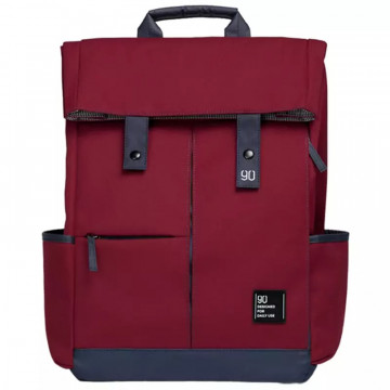 NINETYGO Colleage Leisure Sırt çantası tünd qırmızı