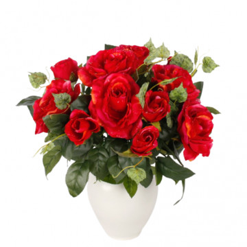 Искусственный букет цветов Rose x 12