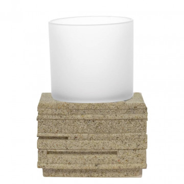 Brick Ecru Bej fırça qabı