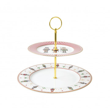 Nutcracker İki mərtəbəli servis qabı