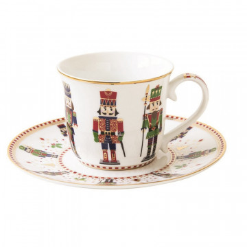 Fincan və nəlbəki dəsti Nutcrackers