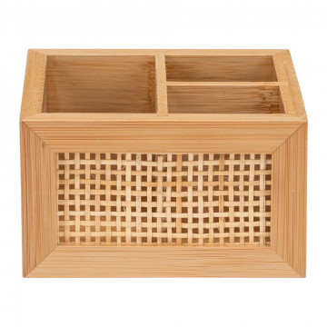 Allegre bambuk qab 12x8.5x9 sm