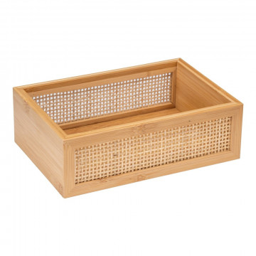 Allegre bambuk qab 22x7x15 sm
