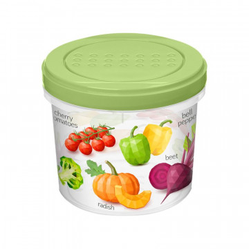 Dekorlu saxlama qabı 700 ml