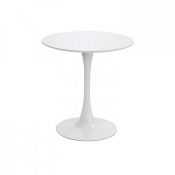 Белый круглый стол 60 см