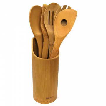 Набор кухонных принадлежностей из бамбука