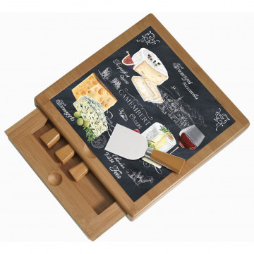 World of Cheese Sunumluq qabı 25.5x25.5 sm