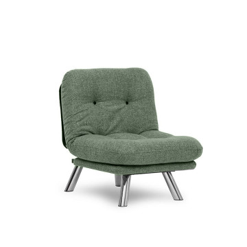 Зелёное кресло Misa LN070