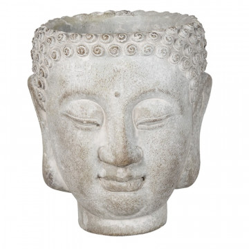 Горшок в виде головы Будды 15x14x17 см