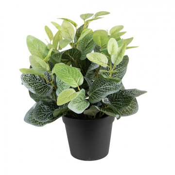 Декоративное зеленое искусственное растение 31x33 см