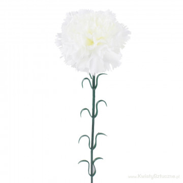 Süni gül Carnation Cream L149-03