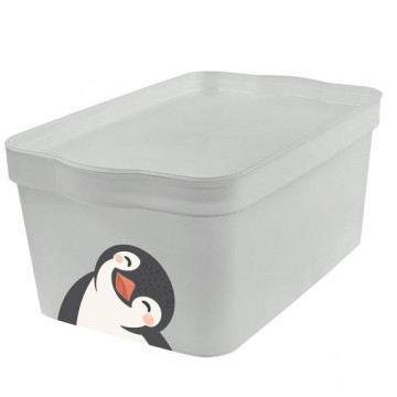 Lalababy Cute Penguin Saxlama qutusu 7.5 lt