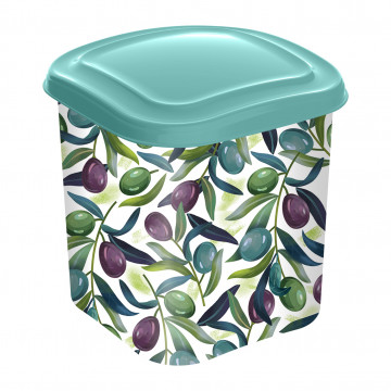 Olive Kvadrat saxlama qabı 1.8 l