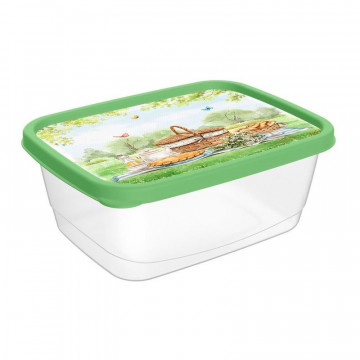 Yaşıl saxlama qabı 850 ml