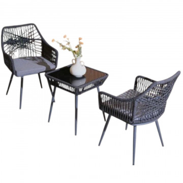 TX-M2767 Rattan sehpa dəsti 2+1