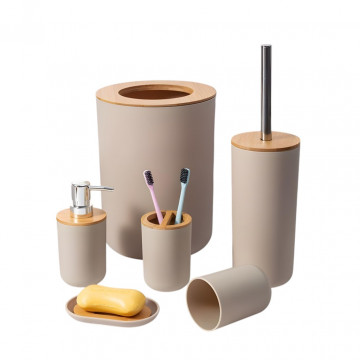 YC-3347 Altı əşyalı hamam aksesuarları dəsti