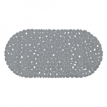 Boz oval hamam ayaqaltısı 35x68 sm