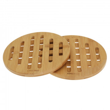 Bambuk qazan altlığı 17.5x1.2 sm, 2 əd