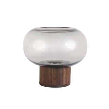 Taxta xalqalı güldan 14x14 sm