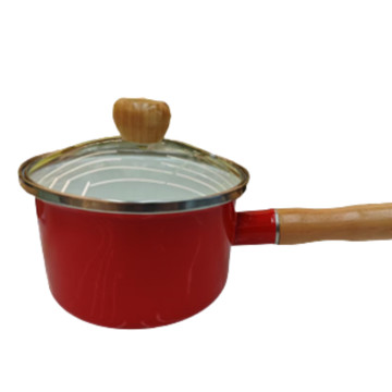 Taxta Qulplu Sud Qabı Qırmızı 16 cm