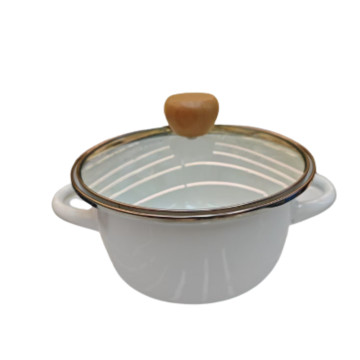 Qapaqlı Qazan Tutacaqlı Ag 18 cm