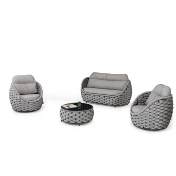 "Dubai" 3-lu Set Gri (Masa Daxil Deyil)