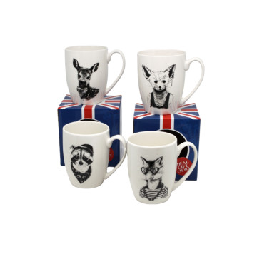 "Heyvan” printli fincan