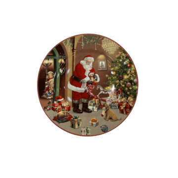 Yeni İl Boşqabı Qırmızı 2-əd