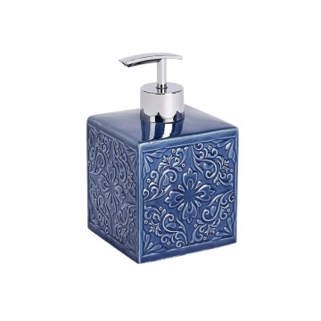 Cordoba Keramik Maye Sabun Dispenseri – Tünd Göy