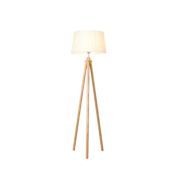 Yerdən Duran Lampa Ağ