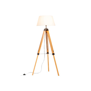 Yerdən Duran Lampa Bej