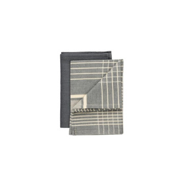 Tito Çay Dəsmalı Boz 2-lik