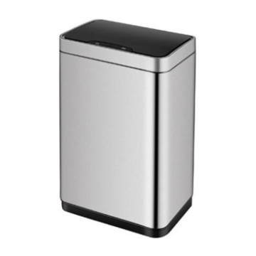 Zibil vedrəsi 50 L, sensorlu, mat poladdan