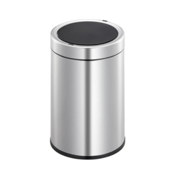 Zibil vedrəsi 9 L, sensorlu, mat poladdan