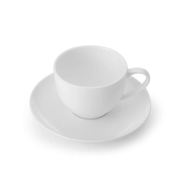 Fincan + Nəlbəki Dəsti Ağ, 6-lı