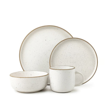 Yemək Dəsti Ağ 16 prc 10,5+8+6"+120 ml