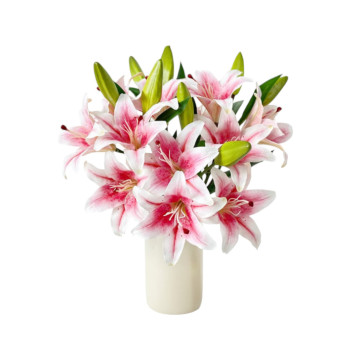 Süni Gül – Liliya (Çəhrayı)