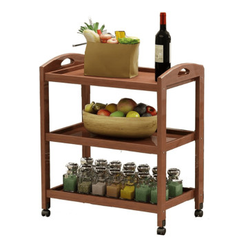 Təkərli Rəf 3 Mərtəbəli 60x30x74 sm