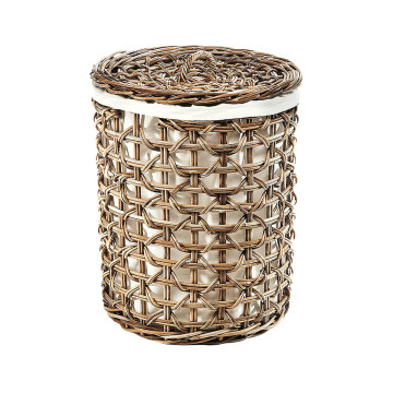 Həsir Kirli Paltar Səbəti Orta Bej 38x46 sm