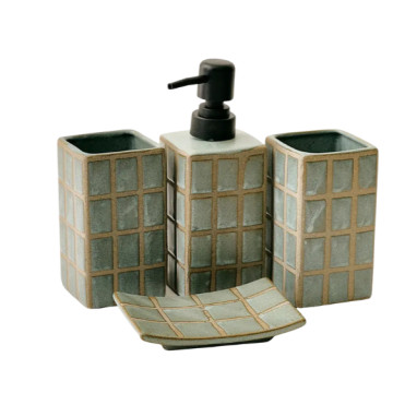 OP5894 Mavi dördlü hamam dəsti