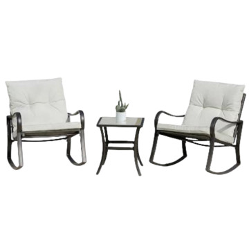 Bağ Dəsti Jurnal Masası + 2 Kreslo