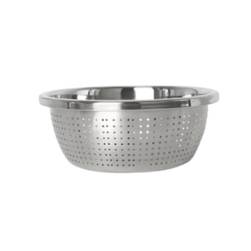 Metal Düyü Süzgəci 1.2mm Orta Qalınlıqlı 22sm