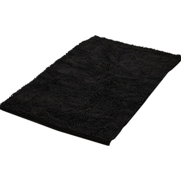 Hamam Ayaqaltısı 55x85sm Qara Poliester/Mikrofibra