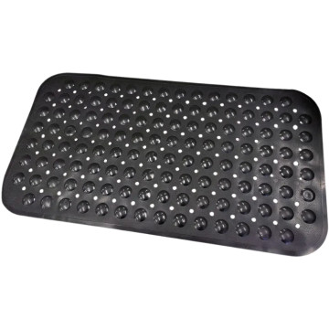 IISDOO Hamam Ayaqaltısı 70x38 sm  Rezin Qara