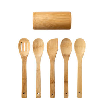 Bamboo Mətbəx Qaşıq Dəsti 5 əd