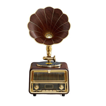 Dekor Qramofon Bluetooth Kolonka D:98